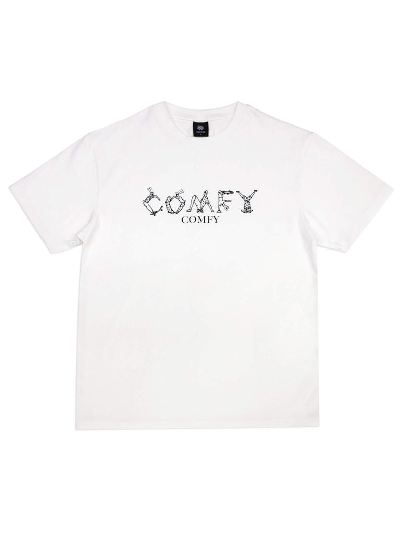 COMFY STYLE TEE / WHITE