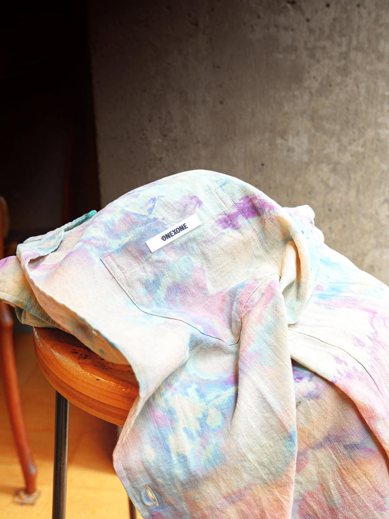 Ebblight Open collar shirt