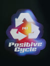 Positive cycle  ロングスリーブTシャツ / BLACK