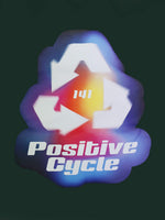 Positive cycle  ロングスリーブTシャツ / DARK GREEN